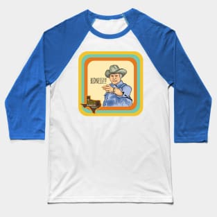 Jock Ewing's BIDNESS Baseball T-Shirt